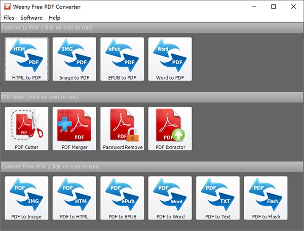 Weeny  Free  PDF  Converter(PDF文件转换工具)