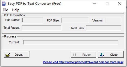 Easy  PDF  to  Text  Converter(pdf文件转换软件)