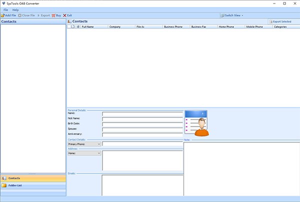 SysTools  OAB  Converter(文件格式转换工具)