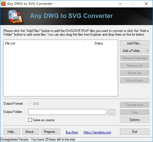 Any  DWG  to  SVG  Converter(DWG转SVG工具)