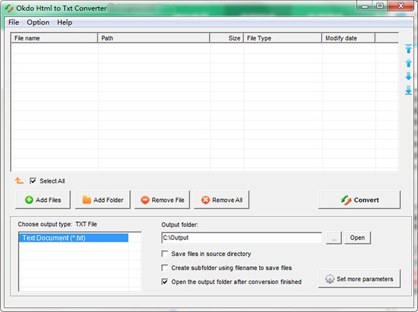 Okdo  Html  to  Txt  Converter(HTML文档转换软件)