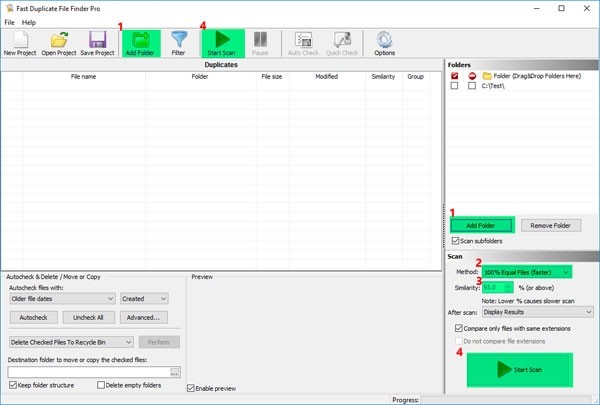 Fast  Duplicate  File  Finder  Pro(重复文件查找工具)