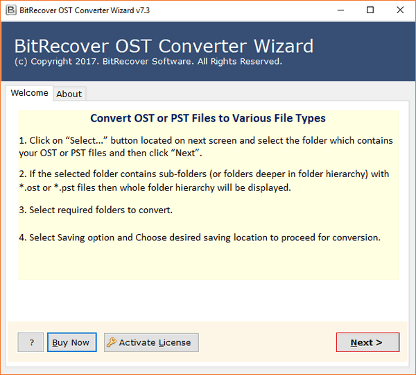 BitRecover  OST  Repair  Wizard(OST修复工具)