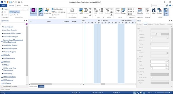 ConceptDraw  PROJECT(项目管理软件)