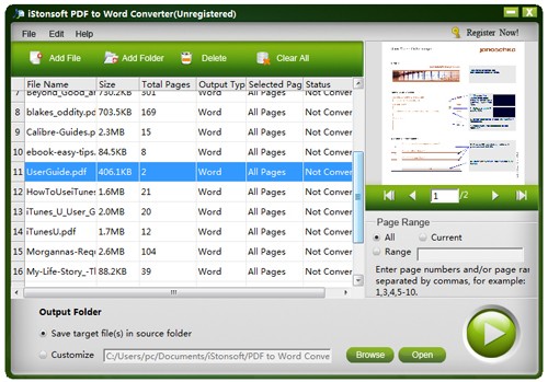 iStonsoft  PDF  to  Word  Converter(PDF转Word转换工具)