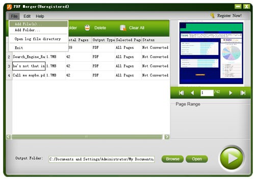 iStonsoft  PDF  Merger(PDF合并工具)