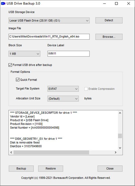 USB  Drive  Backup(USB驱动器备份工具)