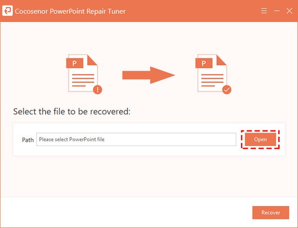 Cocosenor  PowerPoint  Repair  Tuner(PPTX修复工具)