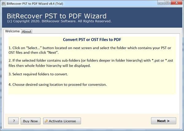 BitRecover  PST  to  PDF  Wizard(PST转PDF转换工具)