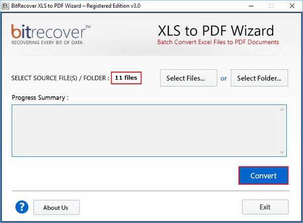 BitRecover  XLS  to  PDF  Wizard(XLS转PDF转换工具)