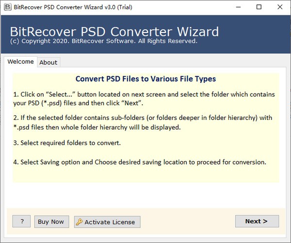 BitRecover  PSD  Converter  Wizard(PSD转换器)