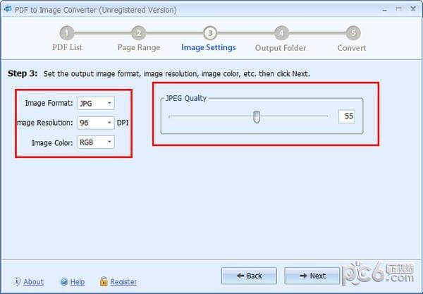 PDFArea  PDF  to  Image  Converter(PDF转图片软件)