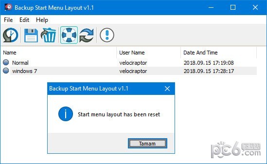 Backup  Start  Menu  Layout(Win10备份开始菜单布局)