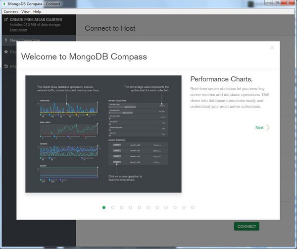 MongoDB  Compass(数据库管理软件)