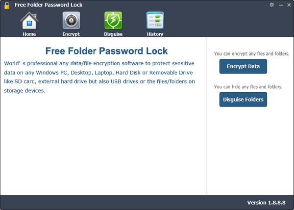 Free  Folder  Password  Lock(文件加密软件)