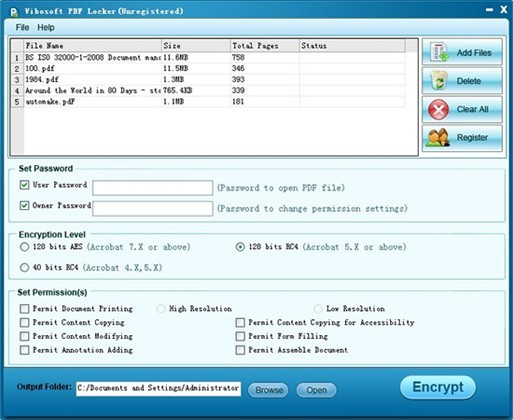 Vibosoft  PDF  Locker(PDF加密软件)