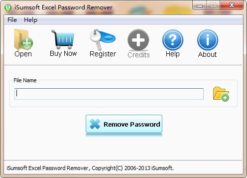 iSumsoft  Excel  Password  Remover