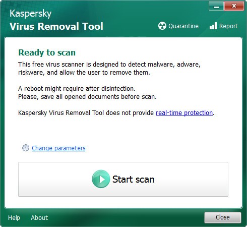 Kaspersky  Virus  Removal  Tool