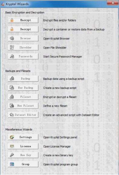 Kryptel  Wizard(windows加密工具)