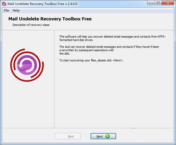 Mail  Undelete  Recovery  Toolbox  Free