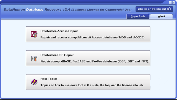 DataNumen  Database  Recovery(数据库恢复软件)