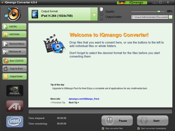 IQmango  Converter(音视频格式转换工具)