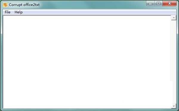 Corrupt  office2txt(Office数据恢复软件)