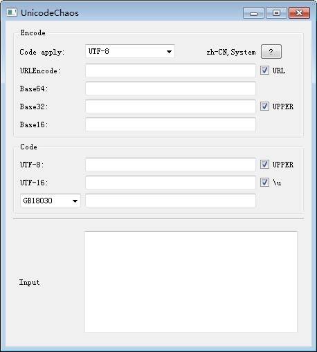 UnicodeChaos(简单编码工具)