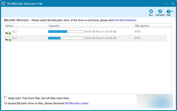 M3 Bitlocker  Recovery