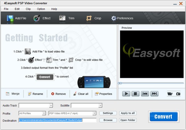 4Easysoft  PSP  Video  Converter(PSP视频转换器)