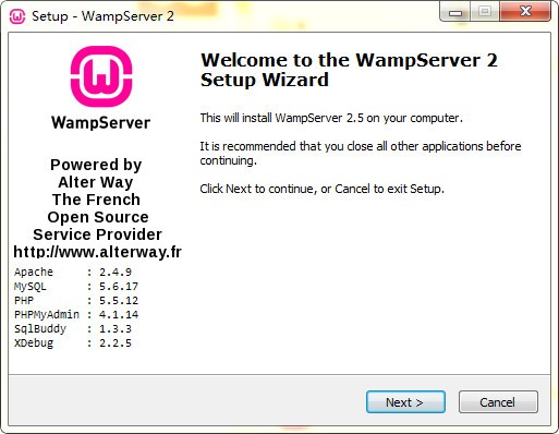 wampserver  64位(php环境搭建安装包)