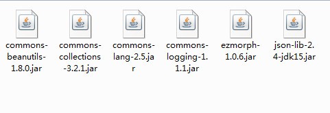 json-lib-2.4.jar(json需要的jar包)