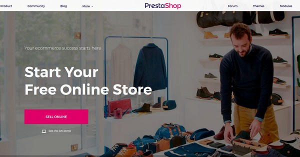 开源网店源码PrestaShop