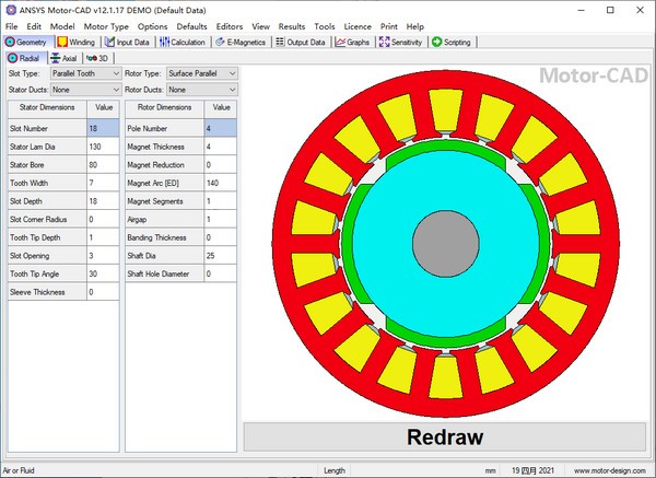 ANSYS  Motor-CAD(电机仿真工具)