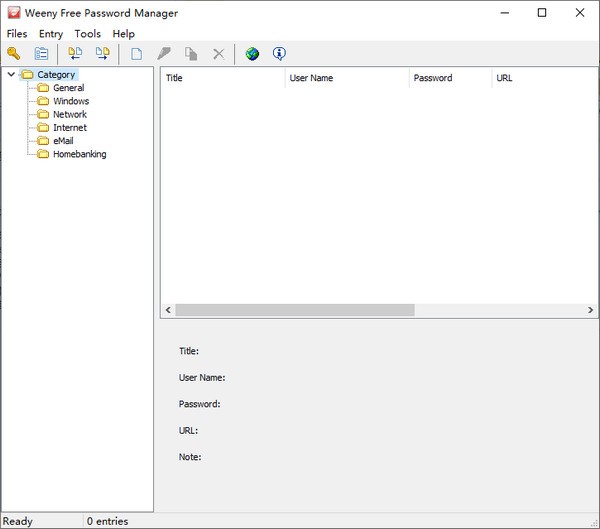 Weeny  Free  Password  Manager(密码管理软件)