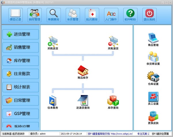 科管医药进销存管理系统