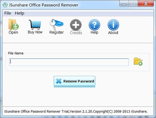 iSunshare  Office  Password  Remover(Office密码解锁工具)