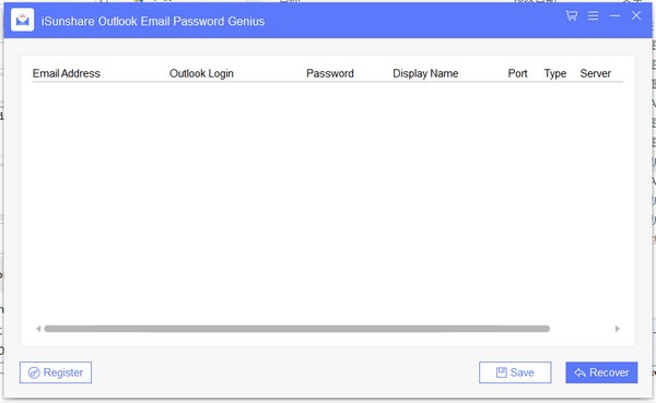 iSunshare  Outlook  Email  Password  Genius(Outlook电子邮件密码恢复工具)