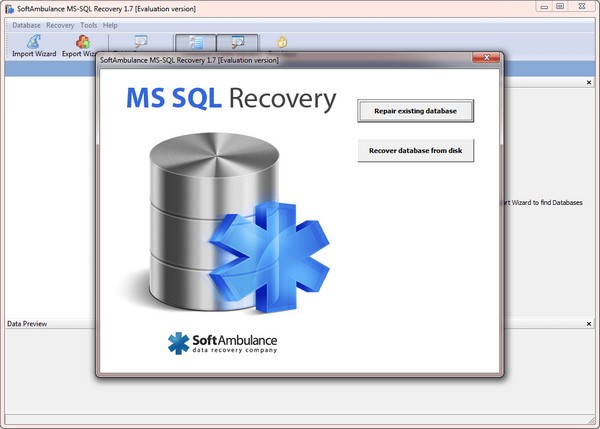 SoftAmbulance  MS-SQL  Recovery(MS-SQL恢复软件)