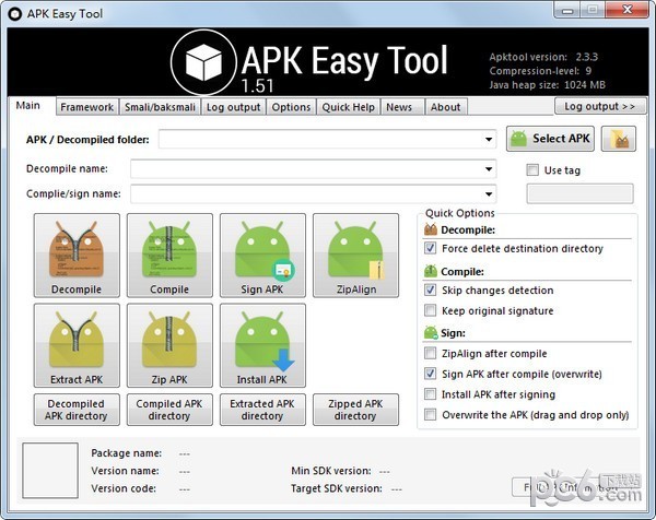 Apk  Easy  Tool(android反编译工具)