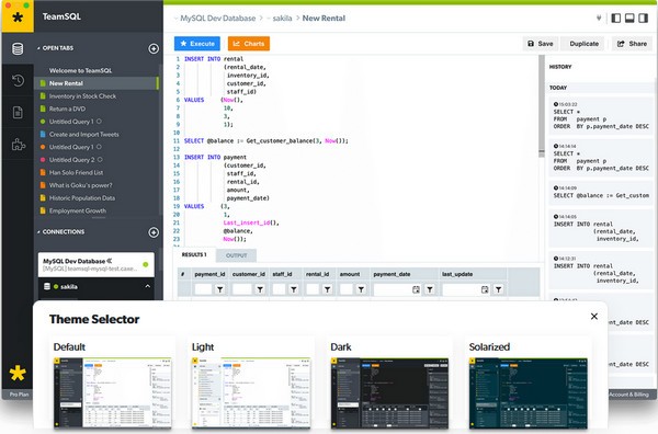 TeamSQL(数据库管理工具)